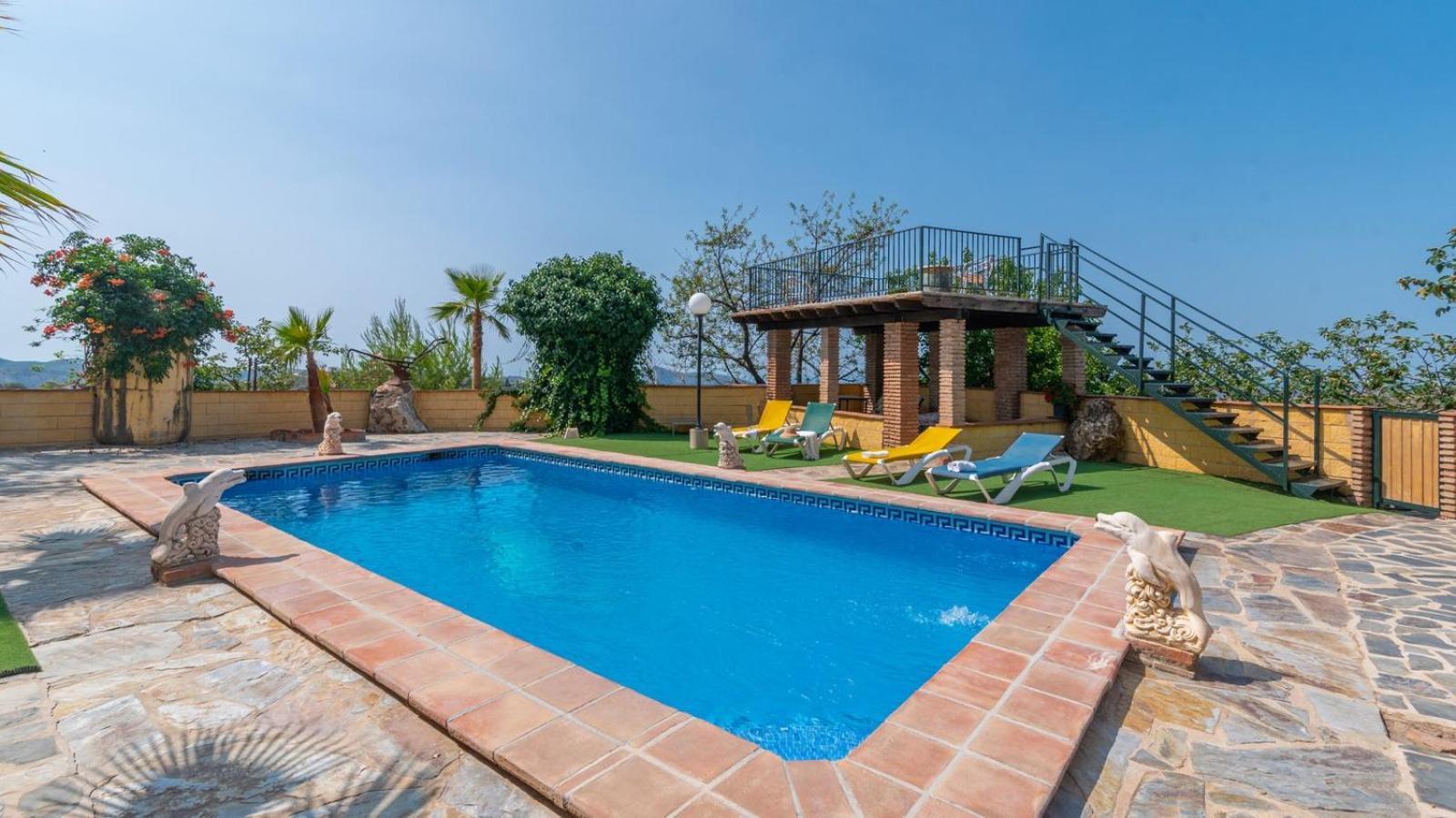 Villa Paraiso Andaluz Sedella By Ruralidays Dış mekan fotoğraf