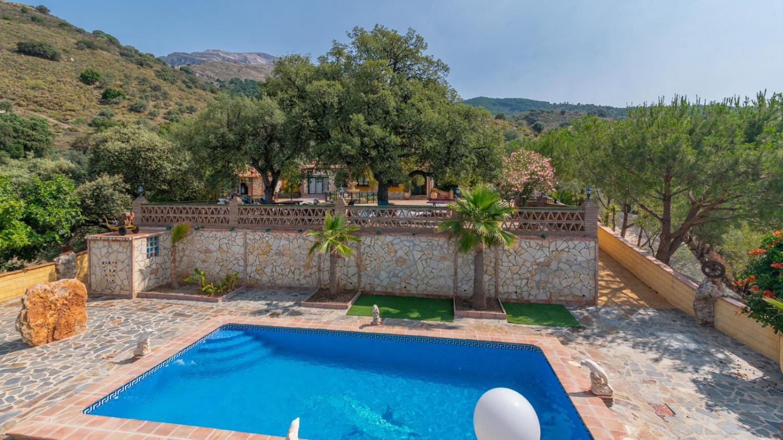 Villa Paraiso Andaluz Sedella By Ruralidays Dış mekan fotoğraf