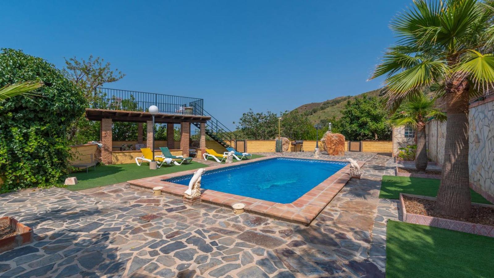 Villa Paraiso Andaluz Sedella By Ruralidays Dış mekan fotoğraf